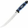 Best Pirce 🔔 SOG Bladelight Fillet 7.5" Fixed Blade, 8Cr13MoV, Blue and Gray FRN Handle 💯