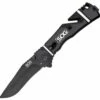 Best reviews of 🎉 SOG Trident Elite Folder, Black AUS-8, GRN Handle 🌟