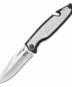 Top 10 ✔️ SOG Boot Camp Folder, Satin 8Cr13MoV, Black GRN/Aluminum Handle 🎉
