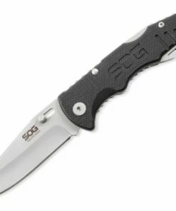 Coupon 🎁 SOG Salute Mini 8Cr13MoV Bead Blasted Clip Point, G-10 Handles 💯