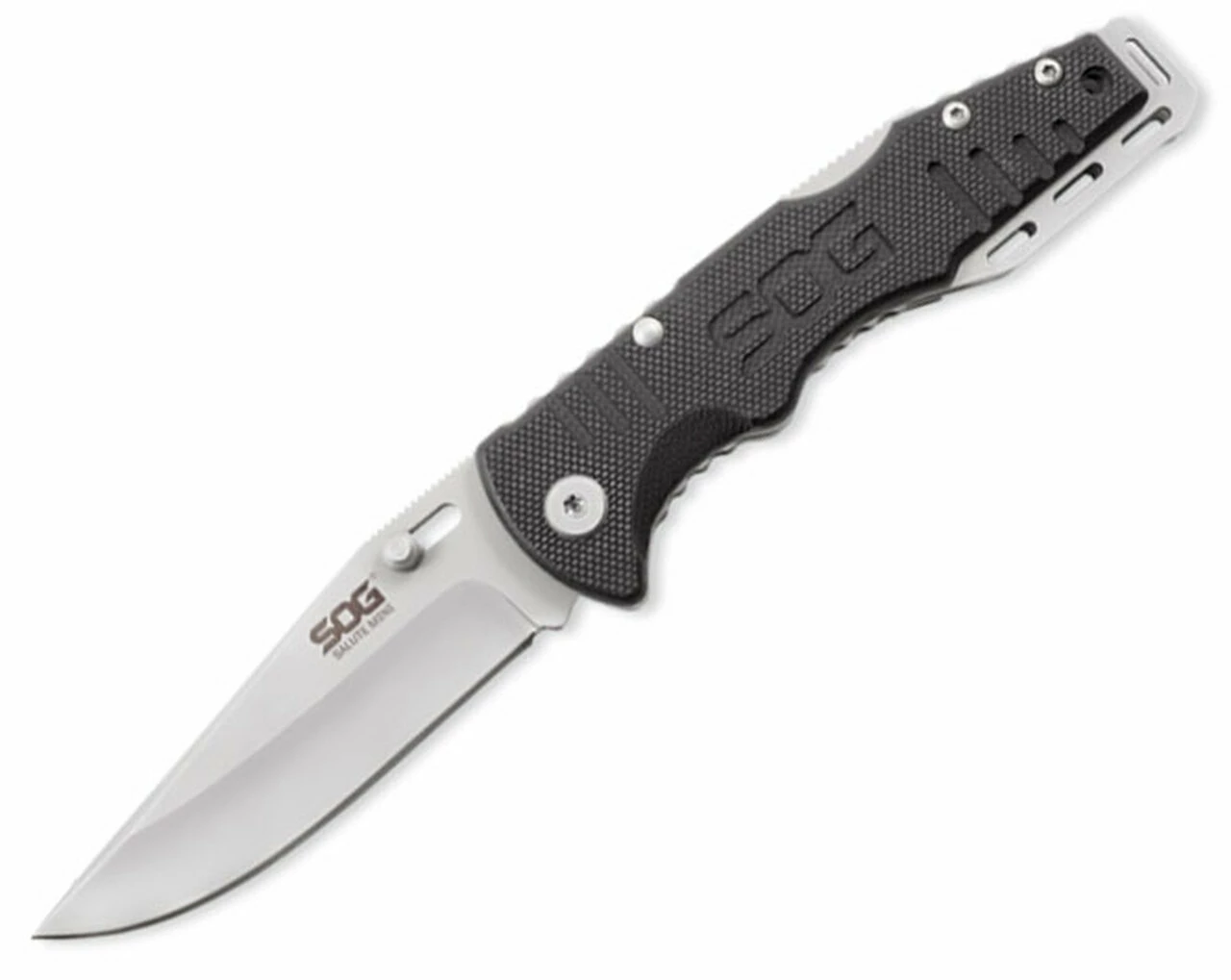 Coupon 🎁 SOG Salute Mini 8Cr13MoV Bead Blasted Clip Point, G-10 Handles 💯 1 Coupon 🎁 SOG Salute Mini 8Cr13MoV Bead Blasted Clip Point, G-10 Handles 💯