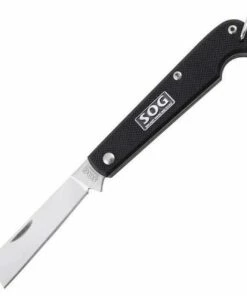 Cheapest 🌟 SOG Contractor II Folding Knife Satin Plain Blade, G-10 Handles 😀