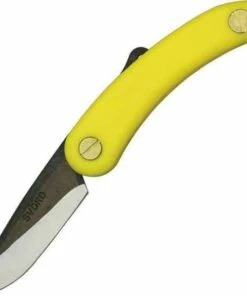 Best Sale 🌟 Svord Knives SVORD Mini Peasant Knife, Yellow Polypropylene Handle ✨