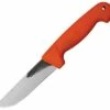 Best deal 👍 Svord Knives Svord SVKGO Kiwi General Outdoors, 4.75" SS Plain Blade, Orange Poly Handle, Black Leather Sheath 😍