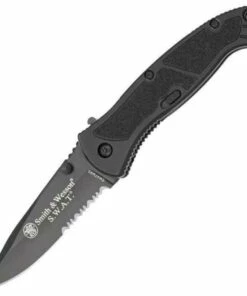 Coupon 🛒 Smith and Wesson Smith & Wesson Medium SWAT MAGIC Spring Assist Knife, Combo Edge ⌛