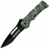 Best reviews of ✔️ Smith and Wesson Smith & Wesson Black Ops 2, Green Aluminum Handle, Black Blade, Plain Edge 🎁