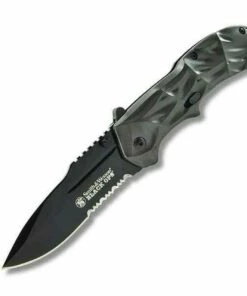 Cheap 🧨 Smith and Wesson Smith & Wesson Black Ops, 3rd Generation, Assist Linerlock, Black Combo 👏