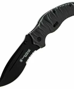 Coupon 😀 Smith and Wesson Smith & Wesson Black Ops, 4th Generation, Assist Linerlock, Black Combo 😍