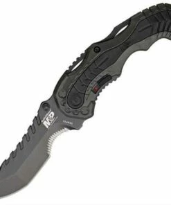 Outlet 👏 Smith and Wesson Smith & Wesson MAGIC Spring Assisted, Combo Edge, Grey Aluminum Handle ⌛