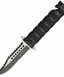 Brand new 🔥 Tac Force Knurled Rescue Liner, High Carbon Steel, Anodized Aluminum Handle 🔔