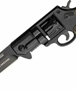 Best deal ❤️ Tac Force Speedster ".38 Special" Revolver, 440 Stainless, Black Finish Aluminum Handles ✔️