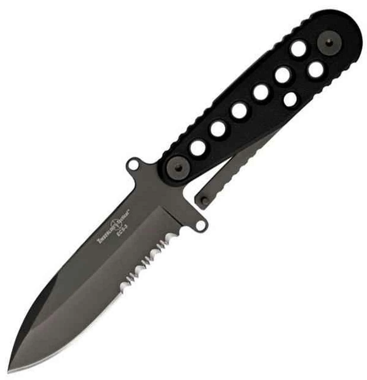 Best Sale ❤️ Timberline Tactical ECS. 8 1/8", Spear Point Blade, Black Zytel Handles, ComboEdge 👍 1 Best Sale ❤️ Timberline Tactical ECS. 8 1/8", Spear Point Blade, Black Zytel Handles, ComboEdge 👍