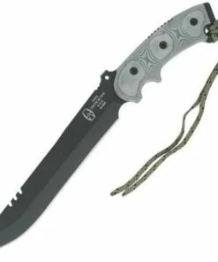 Outlet 🎉 Tops Anaconda Hunters Point, Black linen micarta handles ⌛