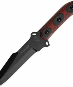 Brand new 🌟 TOPS Black Heat, Red & Black G10 Handle, w/ Black Kydex Sheath ❤️