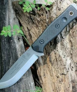 Cheap 🔔 TOPS BROS154BLK10 B.O.B. Fieldcraft, 4.75" 154CM Plain Blade, Black G-10 Handle-Kydex Sheath 🧨