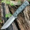 Cheap ⭐ TOPS BROS154BLM B.O.B. Fieldcraft, 4.75" 154CM Plain Blade, Black Linen Micarta Handle-Kydex Sheath 🧨
