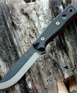 Cheap ⭐ TOPS BROSBLK10 B.O.B. Fieldcraft, 4.625" 1095 Plain Blade, Black G-10 Handle-Kydex Sheath 😍