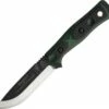 Buy ✨ TOPS BROSGB B.O.B. Fieldcraft, 4.625" 1095 Plain Blade, Black/Green G-10 Handle-Kydex Sheath ⭐