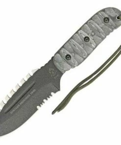 Outlet 🎉 Tops Stryker Defender Tool, 1095 high Carbon Steel, Black Linen Micarta 🌟