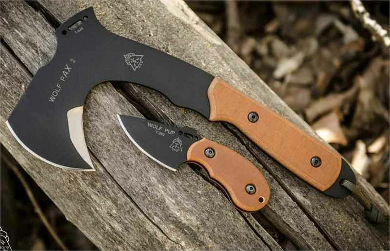 Budget 👍 Tops Wolf PAX 2 Axe Combo 🛒 1 Budget 👍 Tops Wolf PAX 2 Axe Combo 🛒