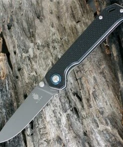 Budget 🔔 Kizer Cutlery Kizer V4458A1 Begleiter Vanguard Series 3.5 in. VG-10 Black G-10 Folder ✨