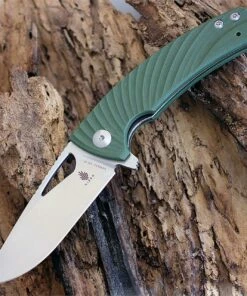 Brand new 💯 Kizer Cutlery V4484A2 Vanguard Kyre, 3.42 in. VG10 Blade, Green G10 Handle Liner-lock folder 🌟