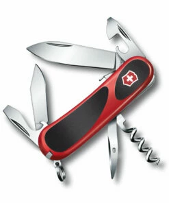 Cheapest 💯 Victorinox Swiss Army Evolution Grip S101 Red/Black 🛒