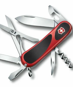 Promo 👍 Victorinox Swiss Army Evolution Grip 14 Red/Black ❤️