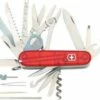 Promo 😍 Victorinox Swiss Army Victorinox Swiss Champ, Ruby red translucent handles 🌟