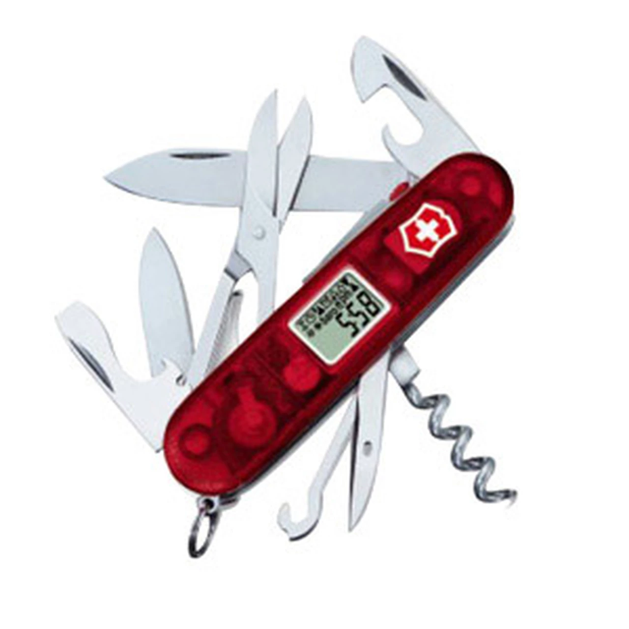 Best deal 🎁 Victorinox Swiss Army Traveller Lite, Ruby Handle, Digital Clock 🌟 1 Best deal 🎁 Victorinox Swiss Army Traveller Lite, Ruby Handle, Digital Clock 🌟