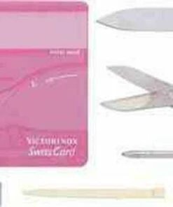 Promo ⭐ Victorinox Swiss Army Victorinox Swiss Card Translucent Pink 🌟