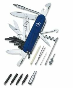 Flash Sale 🌟 Victorinox Swiss Army CyberTool 34, Translucent Sapphire 😀
