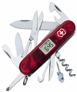 Brand new 💯 Victorinox Swiss Army Voyager Lite, Translucent Ruby Red 🤩