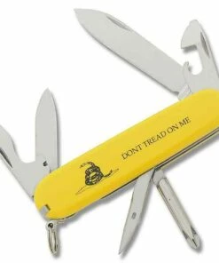Outlet ✨ Victorinox Swiss Army Knife Tinker "Don't Tread on Me", Yellow 🌟