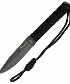 Best Pirce 🎉 WildSteer Wild Tech 2, Black Blade, with Black Paracord 💯