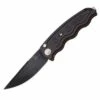 Cheap 🧨 SOG-TAC ST-02 Automatic, 3.5" AUS-8 Black TiNi Plain Blade, Black Aluminum Handle 😍