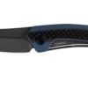 Wholesale 👏 Kershaw Knives Kershaw 1225 Reverb XL, 3" 8Cr13MoV TiNi Plain Blade, Blue G-10/Carbon Fiber Overlay Handle ✔️