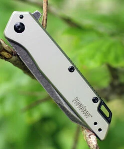 Best deal 💯 Kershaw Knives Kershaw 1365 Misdirect, 2.9" 4Cr13 Blackwash Plain Blade, Stonewash Stainless Steel Handle 😀 -Automatic Knives shop ks1365.3 28343.1566586229