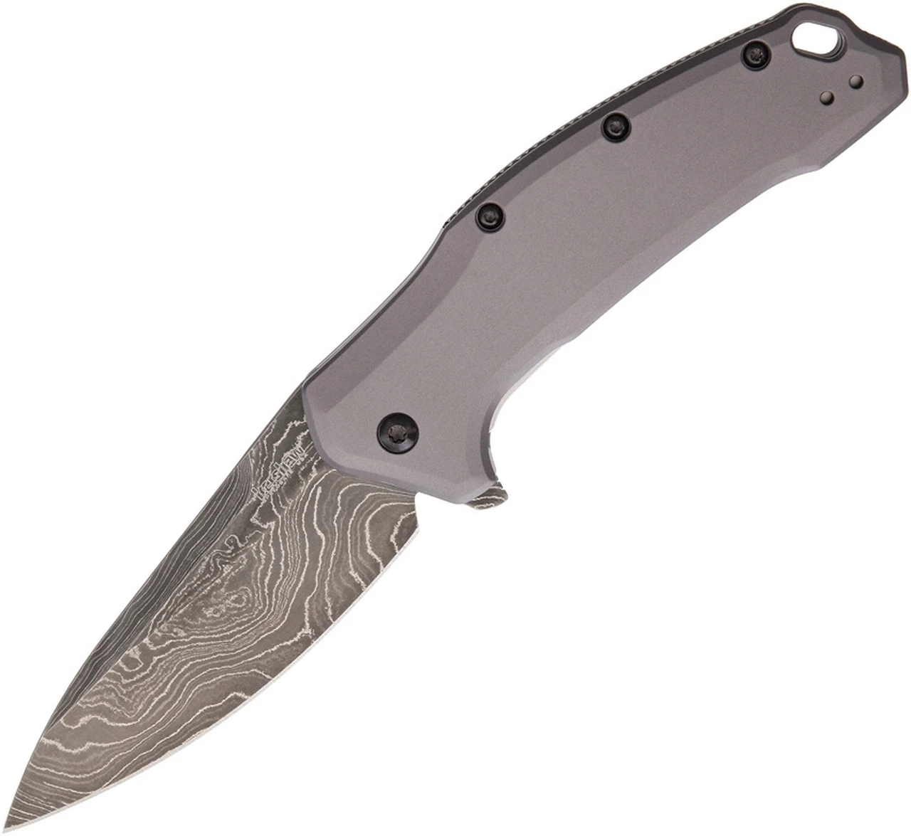 Top 10 🎉 Kershaw Knives Kershaw 1776GRYDAM Link, 3.25" Damascus Plain Blade, Gray Anodized Aluminum Handle ✨ 1 Top 10 🎉 Kershaw Knives Kershaw 1776GRYDAM Link, 3.25" Damascus Plain Blade, Gray Anodized Aluminum Handle ✨