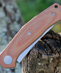 Best deal 🔔 Kershaw Knives Kershaw Concierge - Brown Canvas Micarta (3.2"D2 Satin) 4020MIB 🎉 -Automatic Knives shop ks4020mcb.3 73435.1642425208