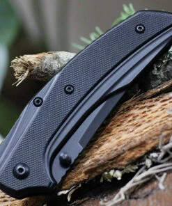 Best deal 🤩 Kershaw Knives Kershaw Outright - Black 8320BLK, 3" 8Cr13MoV Black PVD Coated Blade, Black G-10 & Stainless Steel Handle 💯 -Automatic Knives shop ks8320blk.3 68614.1617912081