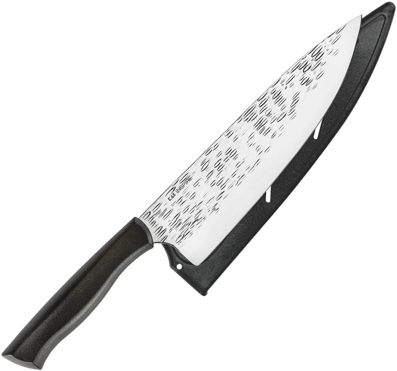 Coupon 🤩 Kershaw Knives Kershaw Inspire Chefs Knife, 8" Hammered 4116 Stainless Blade, Black Synthetic Handle 😀 1 Coupon 🤩 Kershaw Knives Kershaw Inspire Chefs Knife, 8" Hammered 4116 Stainless Blade, Black Synthetic Handle 😀