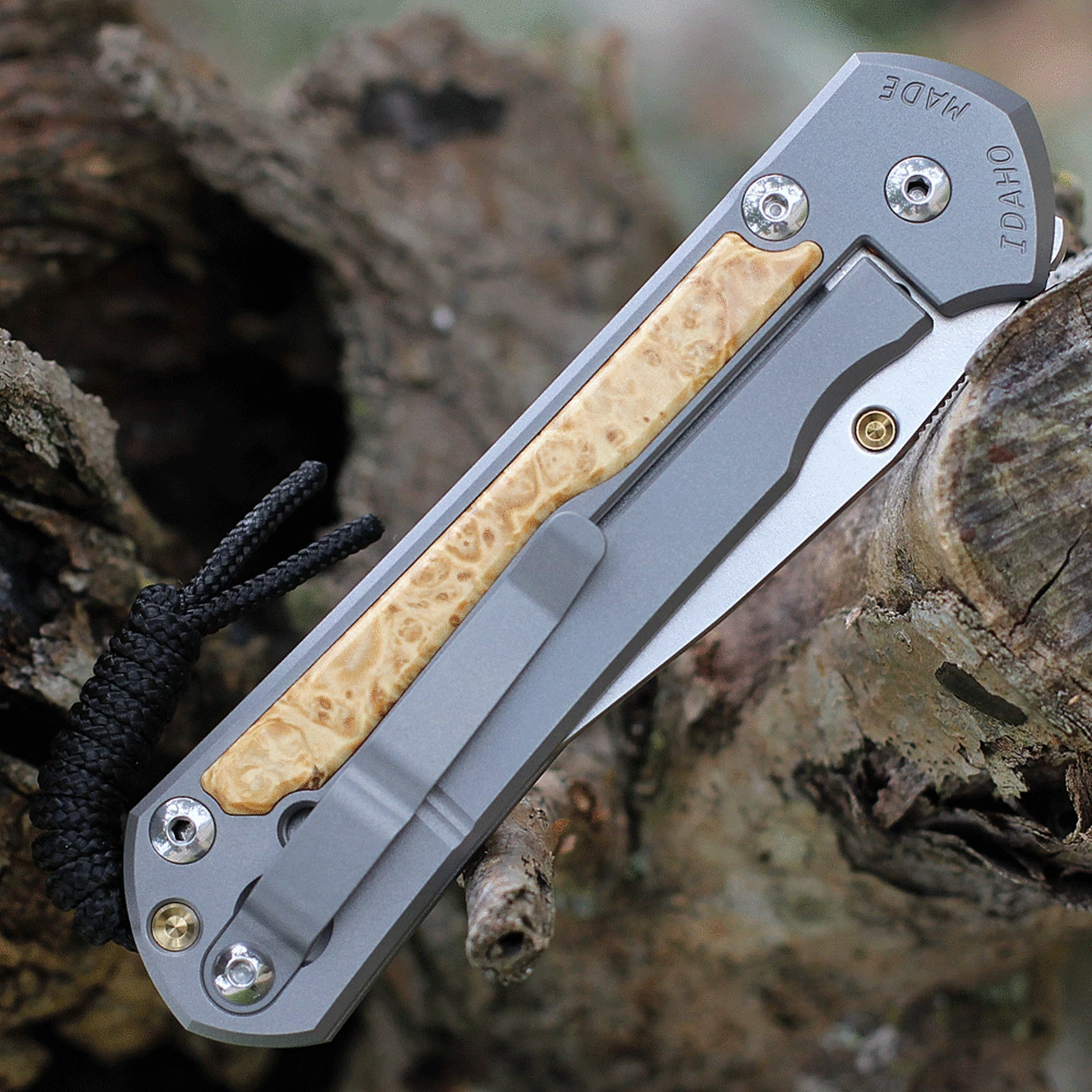 Best deal 👏 Chris Reeve Large Sebenza 31 Box Elder Inlay, 3.61" CPM S45VN Stonewashed Drop Point Blade, Matt-Blasted Handle(L31-1108) 💯 4 Best deal 👏 Chris Reeve Large Sebenza 31 Box Elder Inlay, 3.61" CPM S45VN Stonewashed Drop Point Blade, Matt-Blasted Handle(L31-1108) 💯 - Image 4