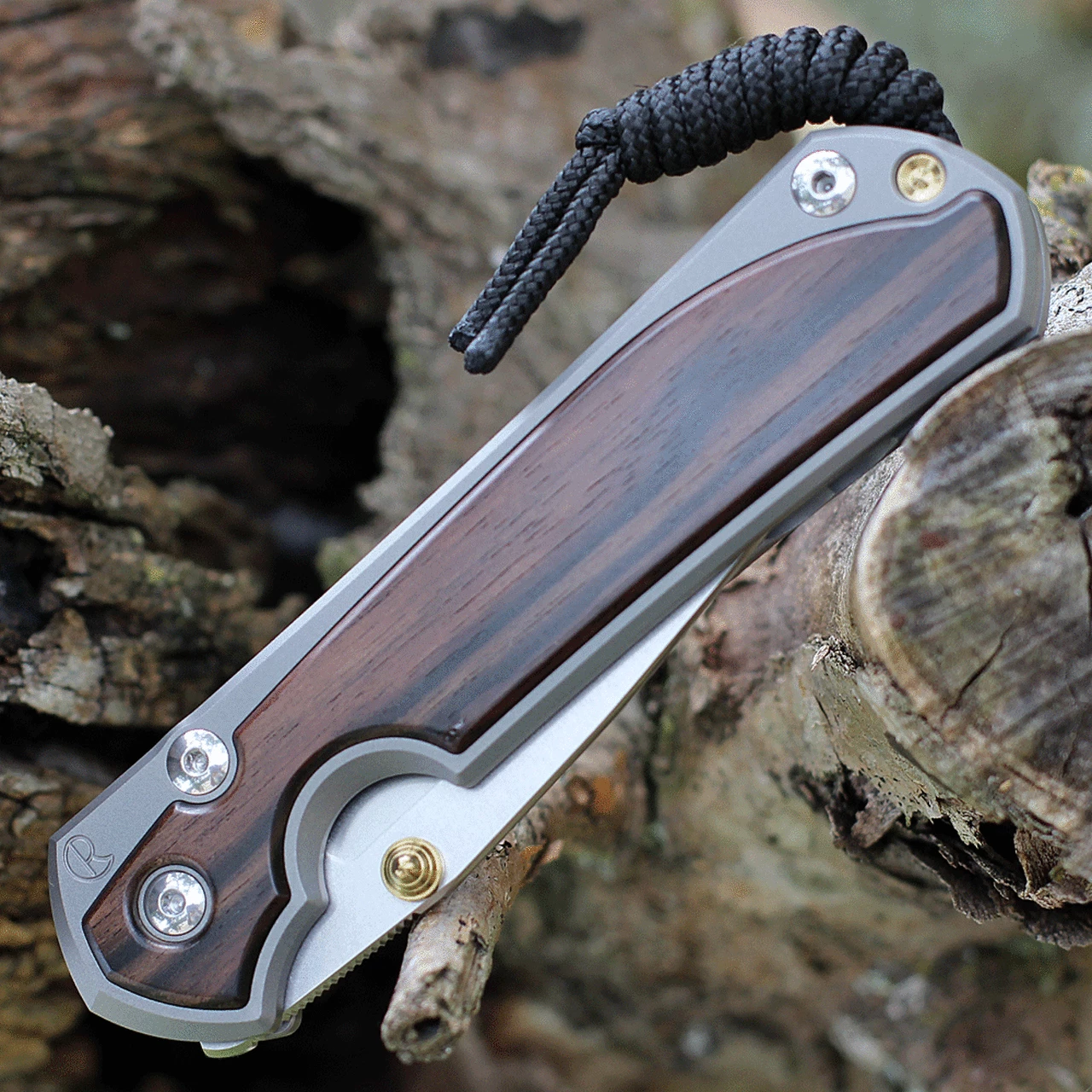 Discount 👍 Chris Reeve Large Sebenza 31 Macassar Ebony Inlay, 3.61" CPM S45VN Stonewashed Drop Point Blade, Matt-Blasted Handle(L31-1116) 🔔 3 Discount 👍 Chris Reeve Large Sebenza 31 Macassar Ebony Inlay, 3.61" CPM S45VN Stonewashed Drop Point Blade, Matt-Blasted Handle(L31-1116) 🔔 - Image 3