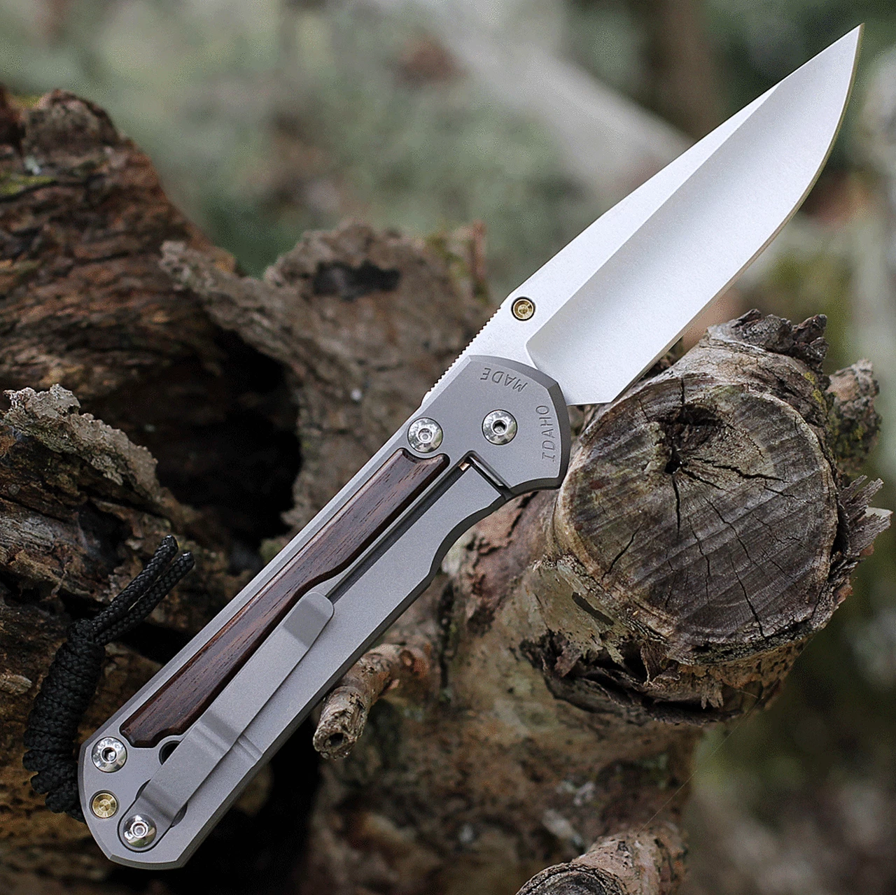 Discount 👍 Chris Reeve Large Sebenza 31 Macassar Ebony Inlay, 3.61" CPM S45VN Stonewashed Drop Point Blade, Matt-Blasted Handle(L31-1116) 🔔 2 Discount 👍 Chris Reeve Large Sebenza 31 Macassar Ebony Inlay, 3.61" CPM S45VN Stonewashed Drop Point Blade, Matt-Blasted Handle(L31-1116) 🔔 - Image 2