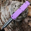 Buy 😀 Templar Knife Co. Templar Premium Lightweight Small OTF -Alum. Purple (3" D2 Blk Dagger) SA-AP-12-1 🎉