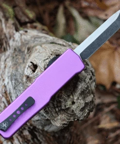 New 👏 Templar Knife Co. Templar Premium Lightweight Large OTF -Alum. Purple (3.55" D2 Blk Drop Point) LA-AP-32-1 🧨 -Automatic Knives shop laap321 33797.1635532475