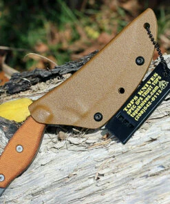 Best deal 🔥 TOPS Knives LION-TBF Lioness Rockies Edition, Tumble Finish, Tan Canvas Micarta Handles ✔️ -Automatic Knives shop lioness tbf.1 53307.1566585893