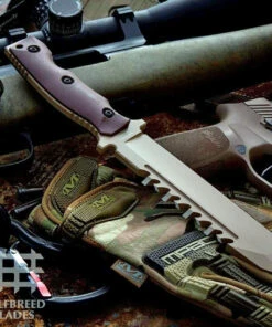 Cheap 🔥 Halfbreed Blades Halfbreed Large Survival Knife - Dark Earth G-10 (6.89" K110 Tanto) LSK-02DE 🛒