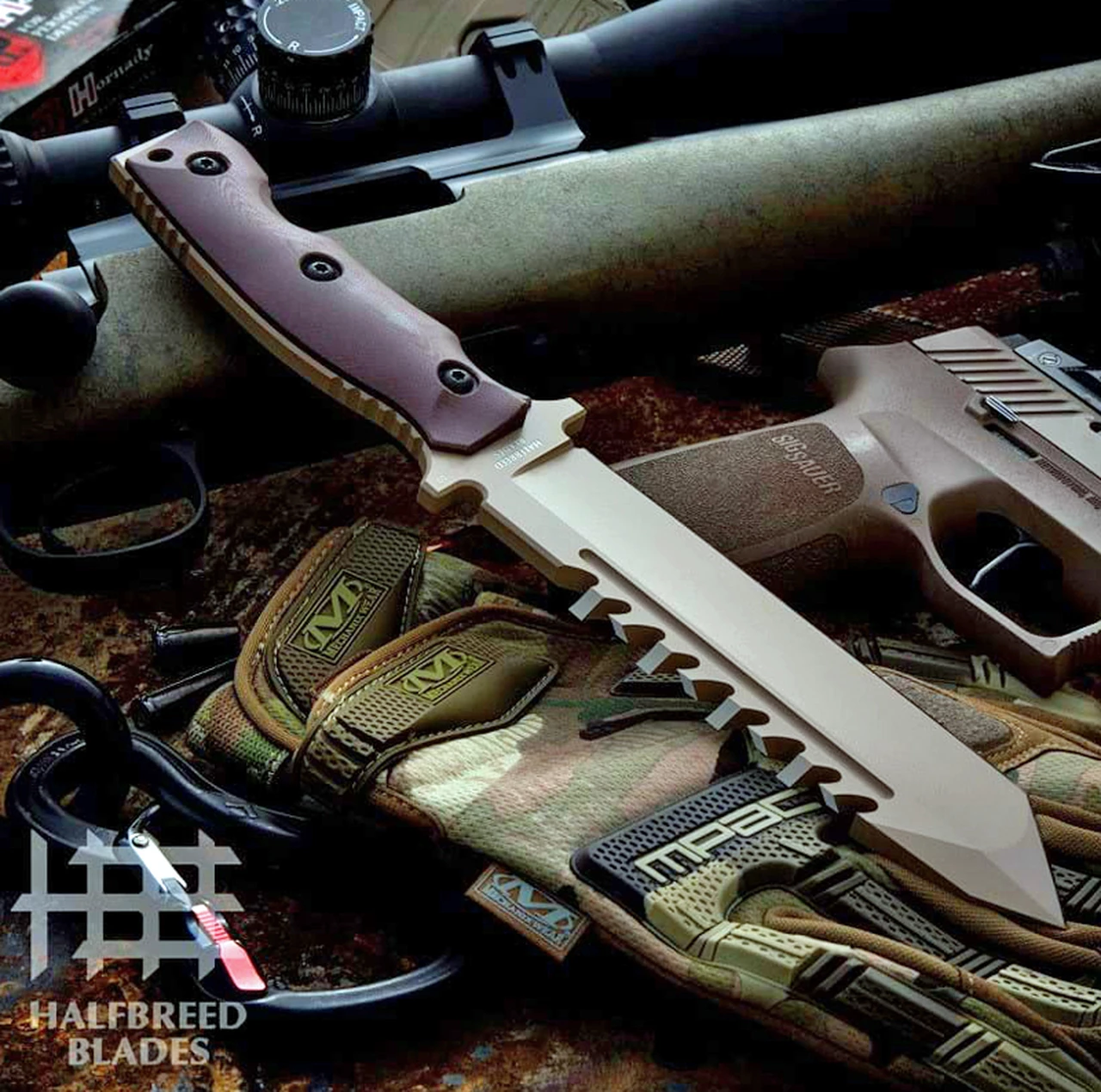 Cheap 🔥 Halfbreed Blades Halfbreed Large Survival Knife - Dark Earth G-10 (6.89" K110 Tanto) LSK-02DE 🛒 1 Cheap 🔥 Halfbreed Blades Halfbreed Large Survival Knife - Dark Earth G-10 (6.89" K110 Tanto) LSK-02DE 🛒